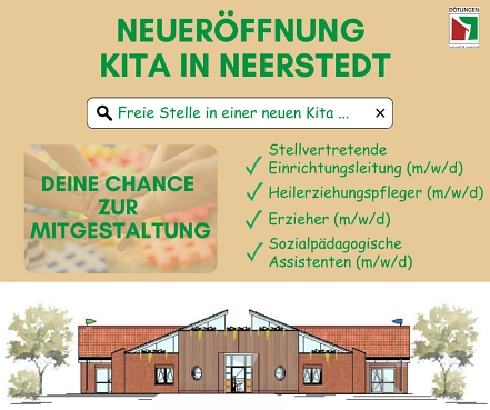 Neubau Personal gesucht © Gemeinde Dötlingen